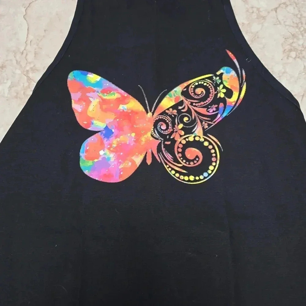 Hand Crafted | Apron | One Size | Multi Color - Picture 2 of 5